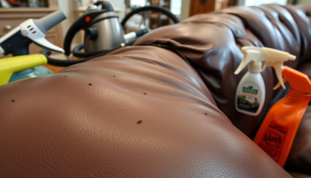 Leather sofa bed bug treatment challenges Leather sofa bed bug treatment challenges