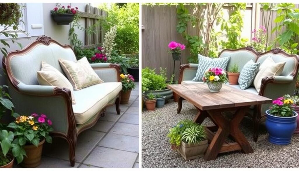 Repurposed furniture