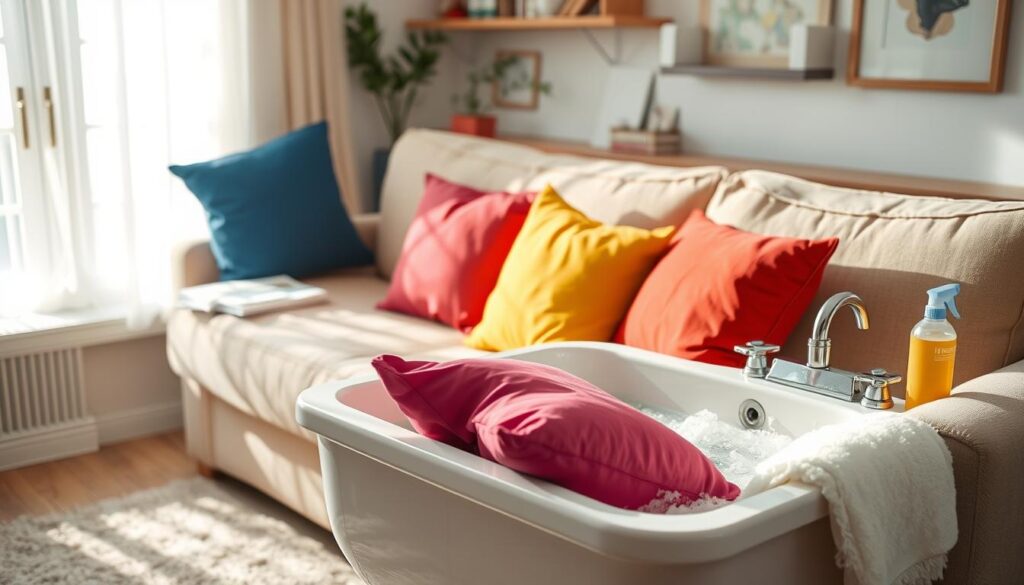 can sofa cushions be washed