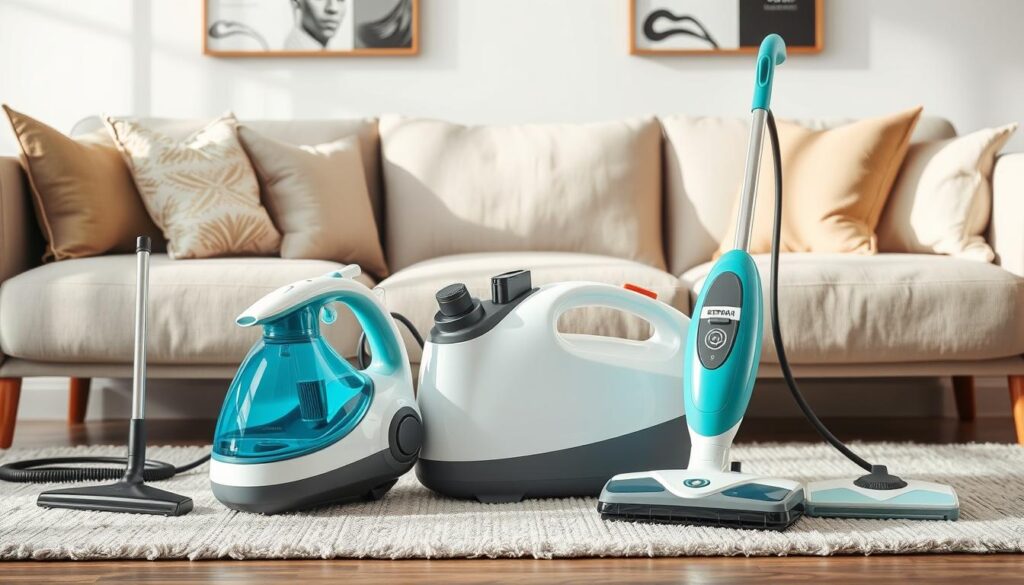 types of steam cleaners for furniture